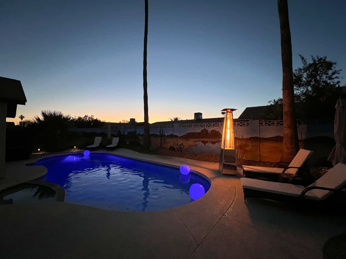 Pool - Evening