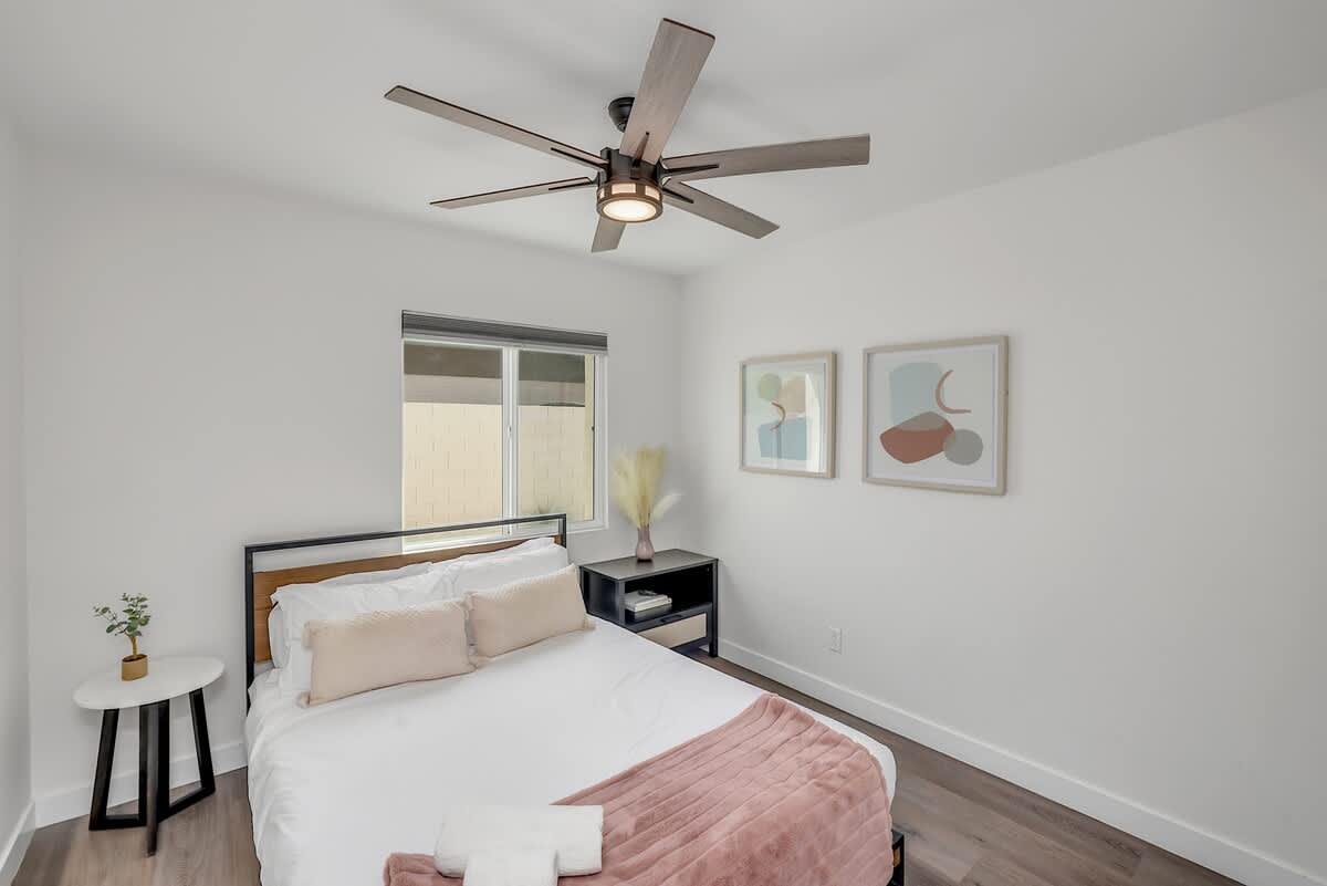 Queen bed