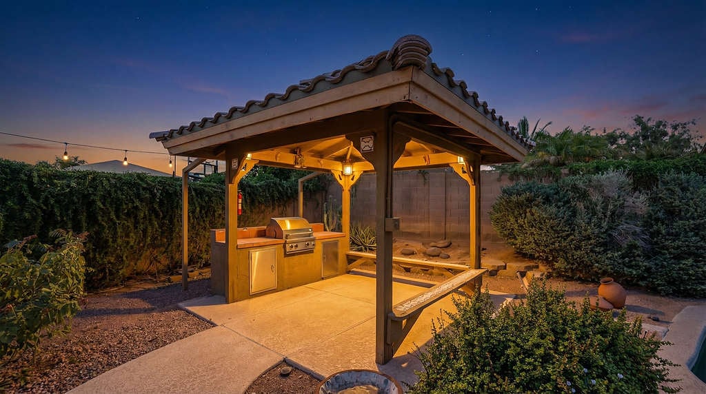 Gazebo and Grill