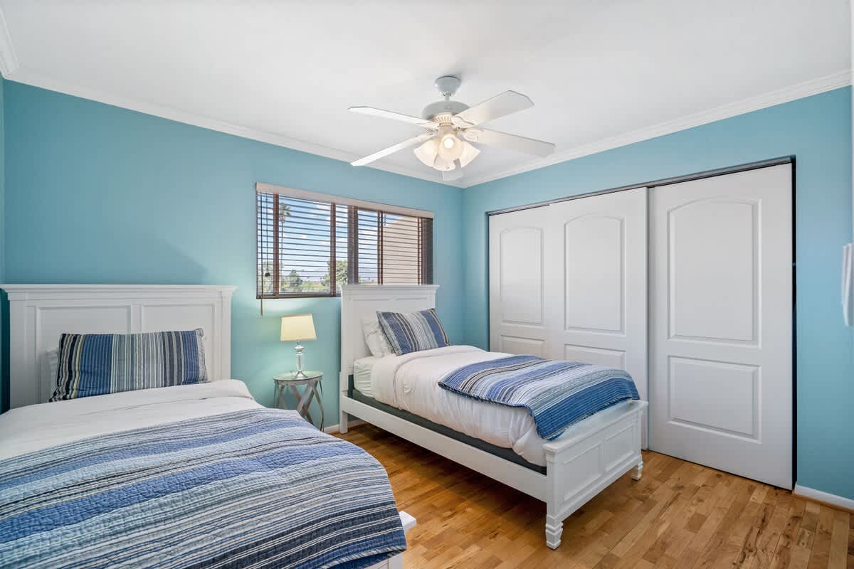 Two Twin beds