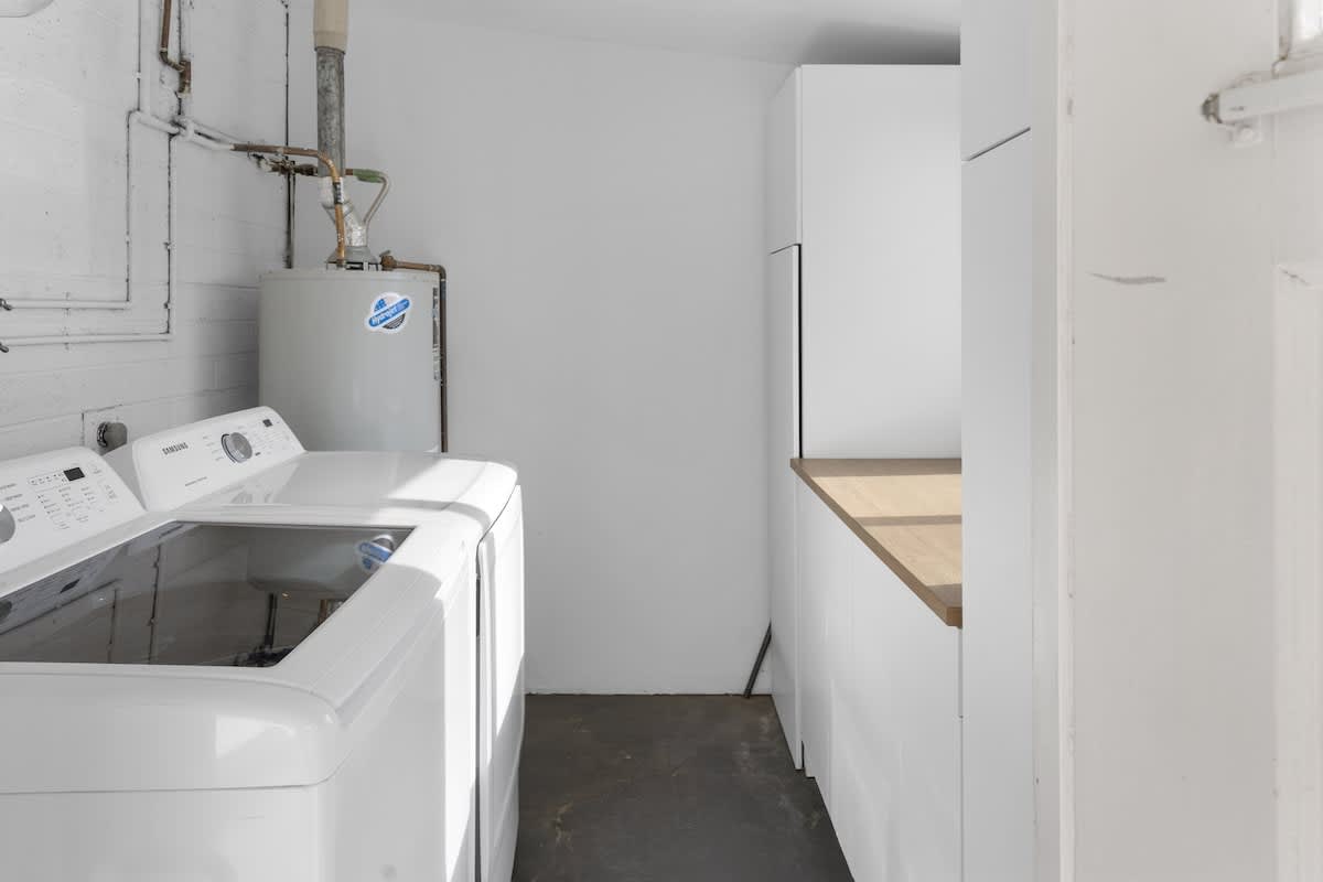washer and Dryer Unit
